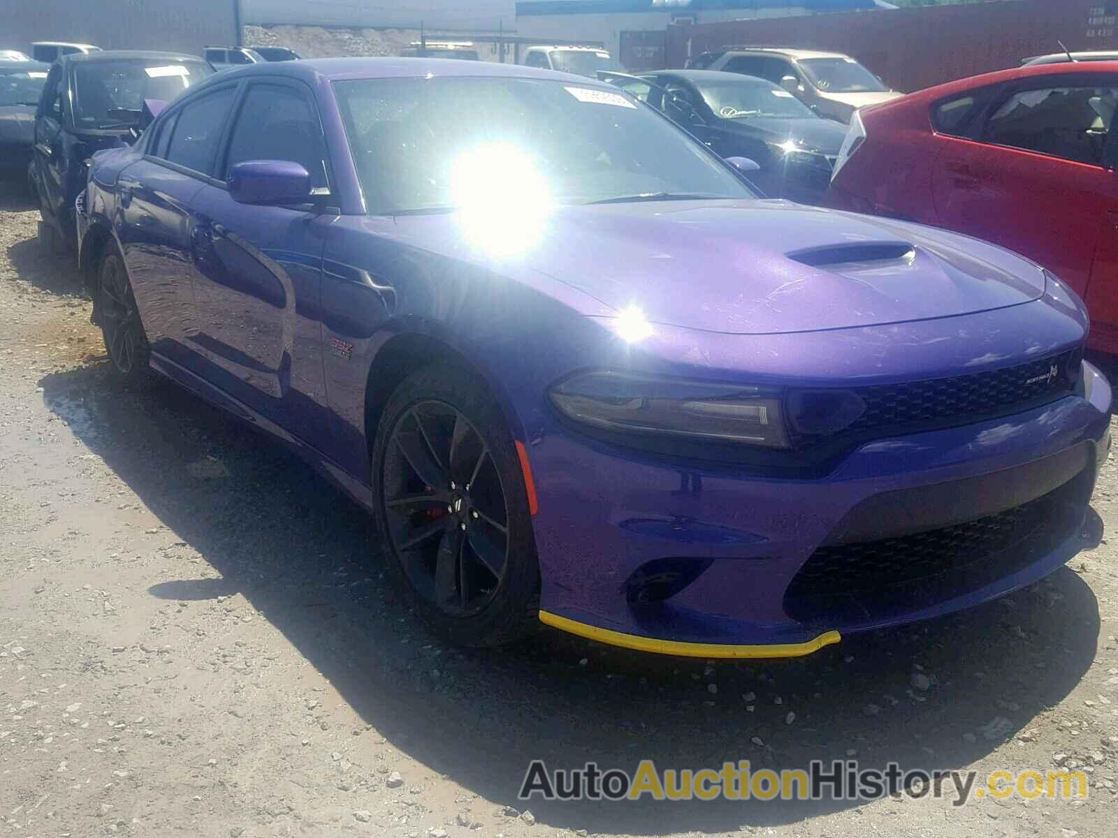 2019 DODGE CHARGER SCAT PACK, 2C3CDXGJ7KH579256