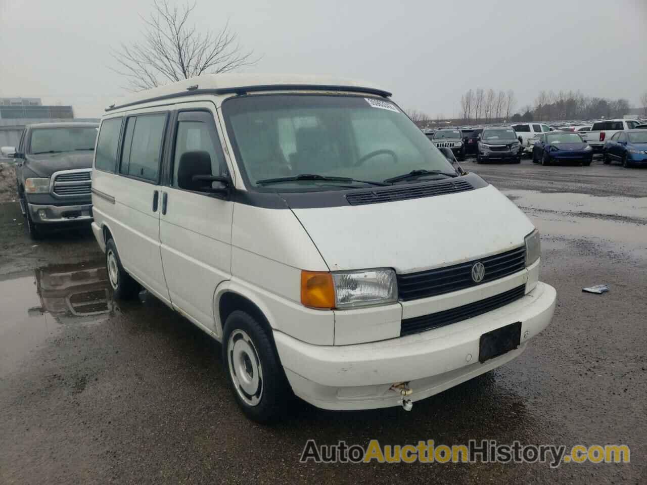 1993 VOLKSWAGEN EUROVAN CV CAMPER, WV2PC0708PH023714