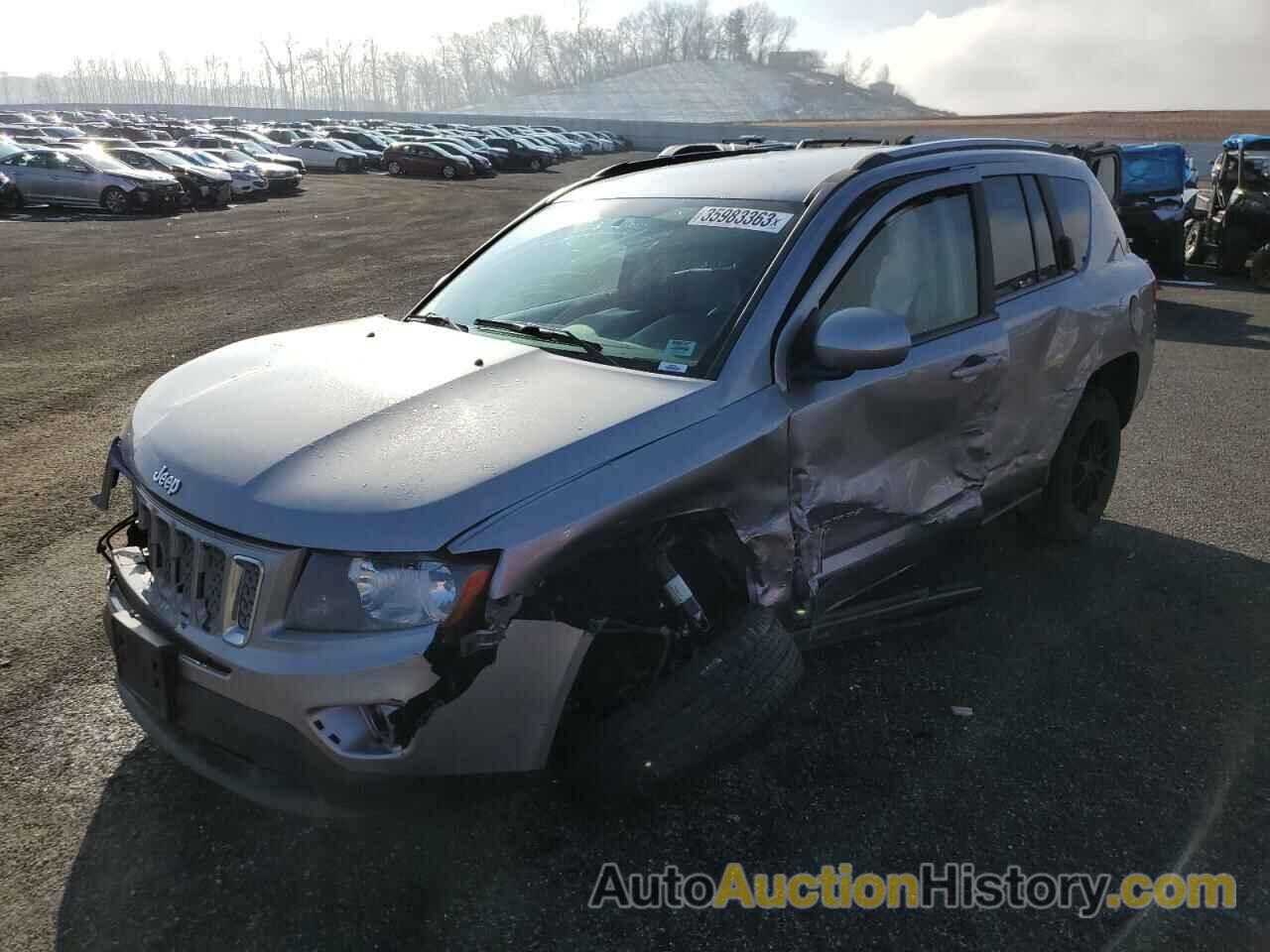 2017 JEEP COMPASS LATITUDE, 1C4NJCEB8HD198409