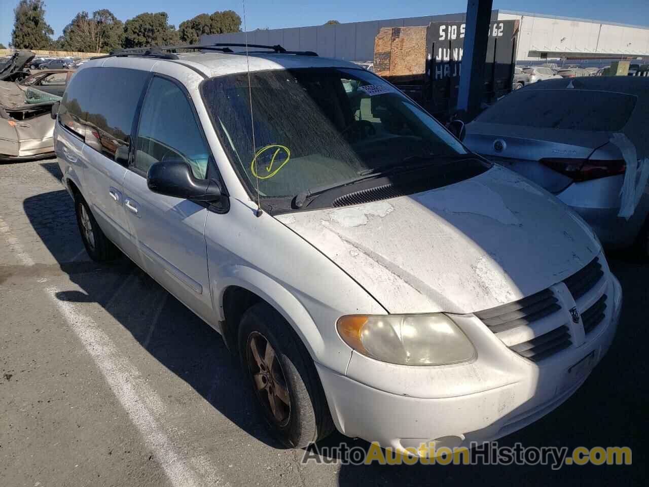 2006 DODGE GRAND CARA SXT, 2D4GP44L86R627777