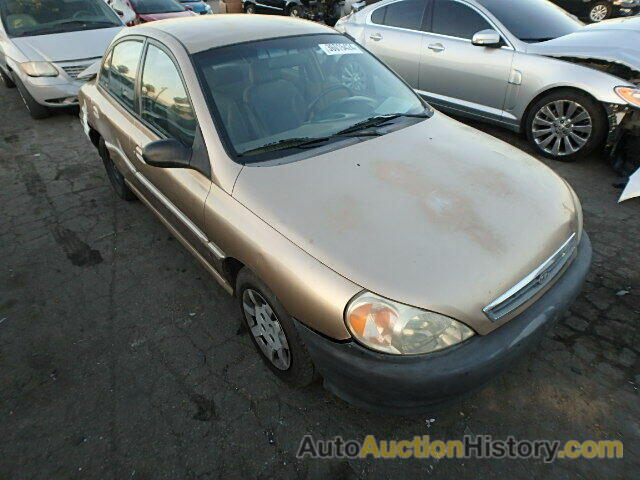 2002 KIA RIO, KNADC123726147063