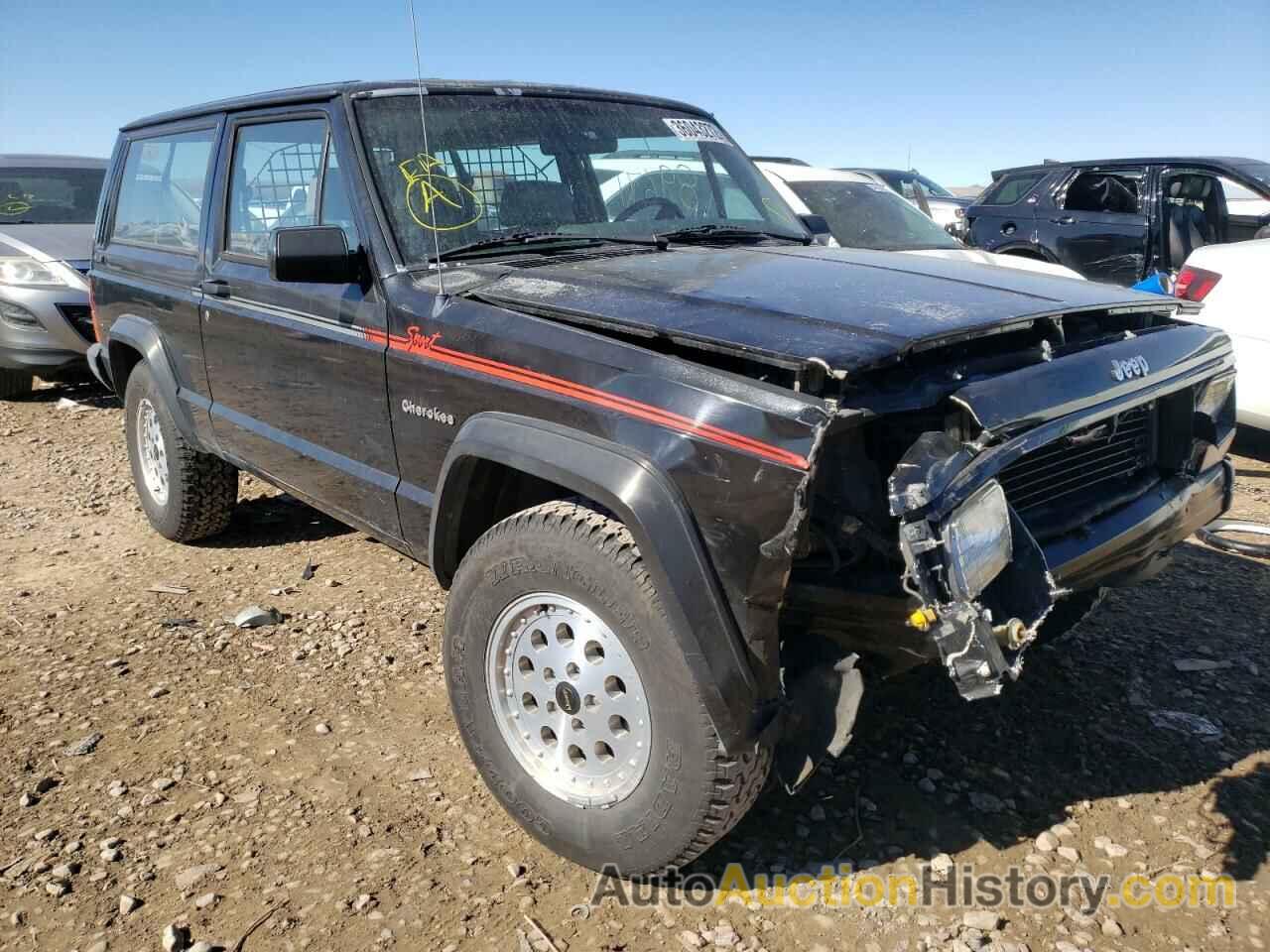 1990 JEEP CHEROKEE SPORT, 1J4FJ87L6LL117181