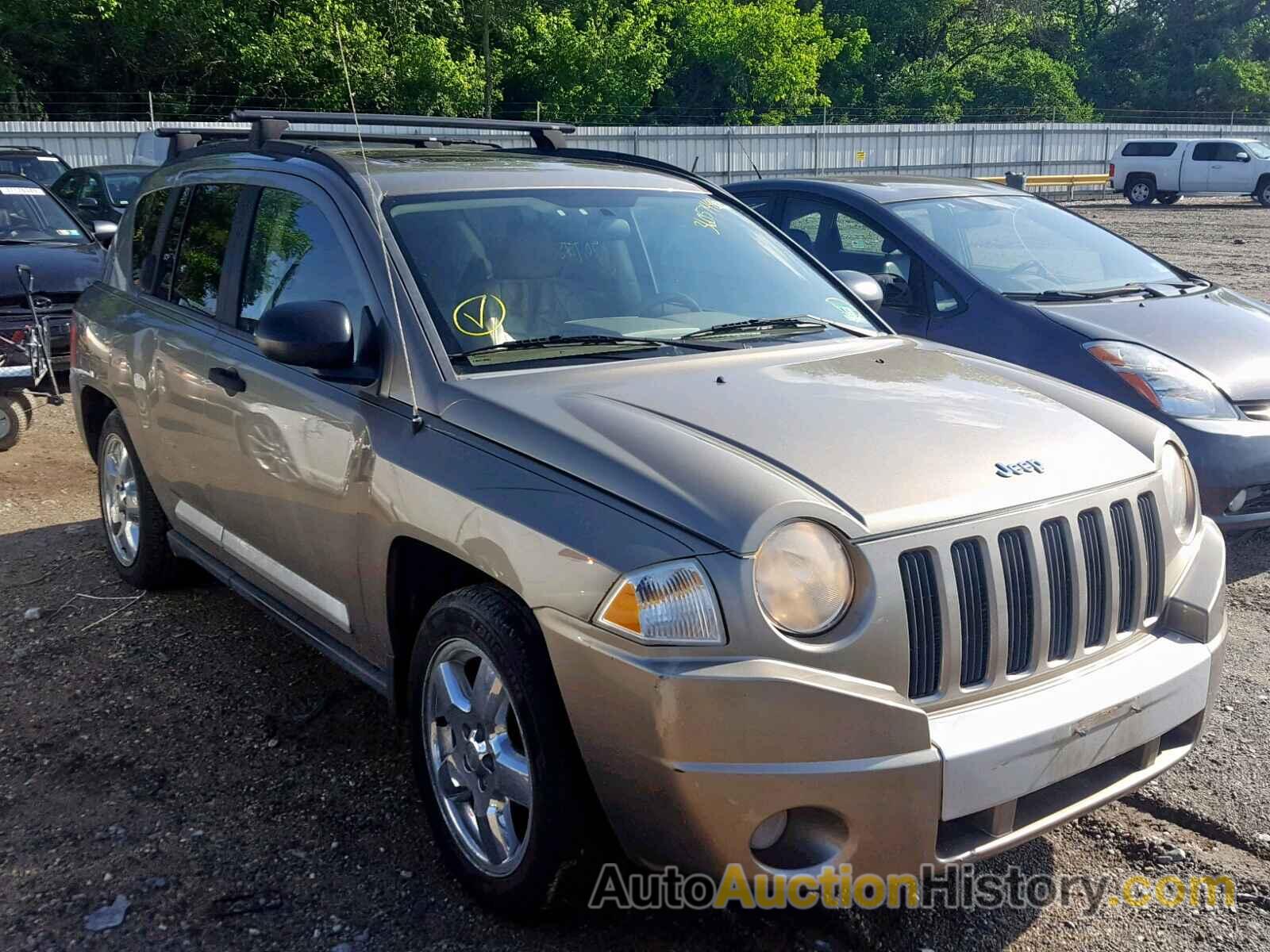 2007 JEEP COMPASS LIMITED, 1J8FT57W67D117070