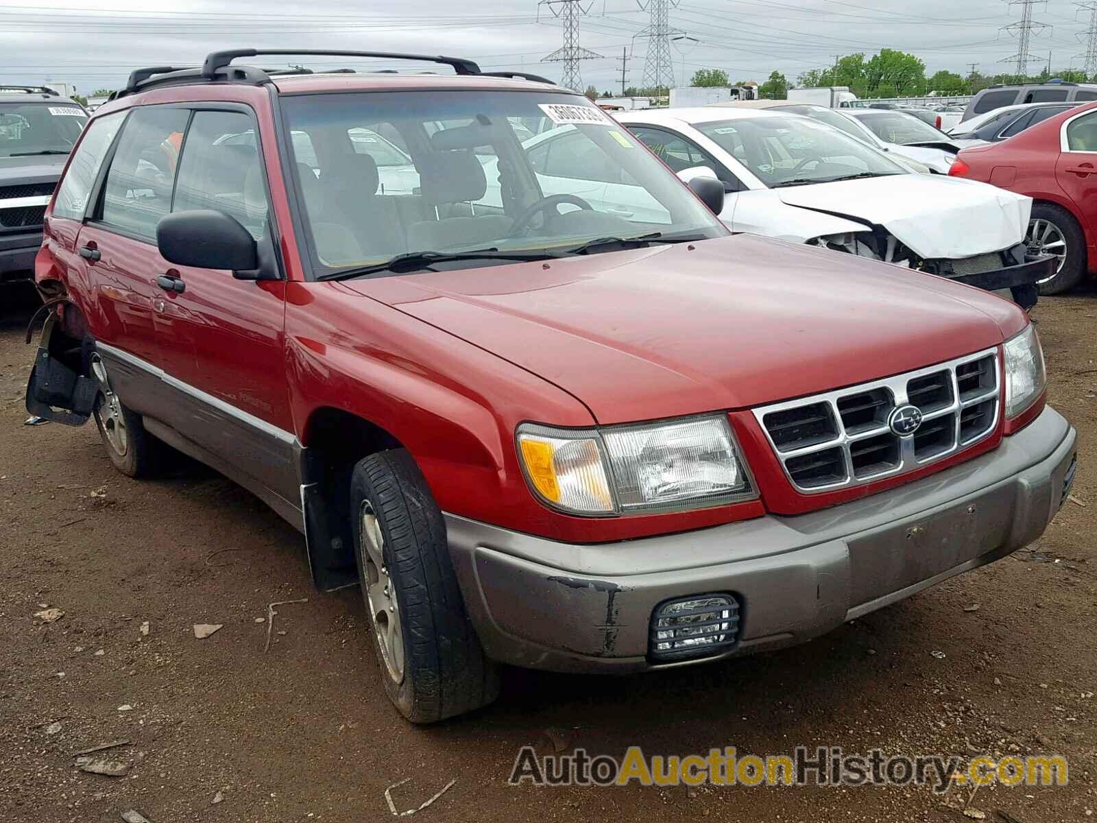 2000 SUBARU FORESTER S, JF1SF6558YH727243