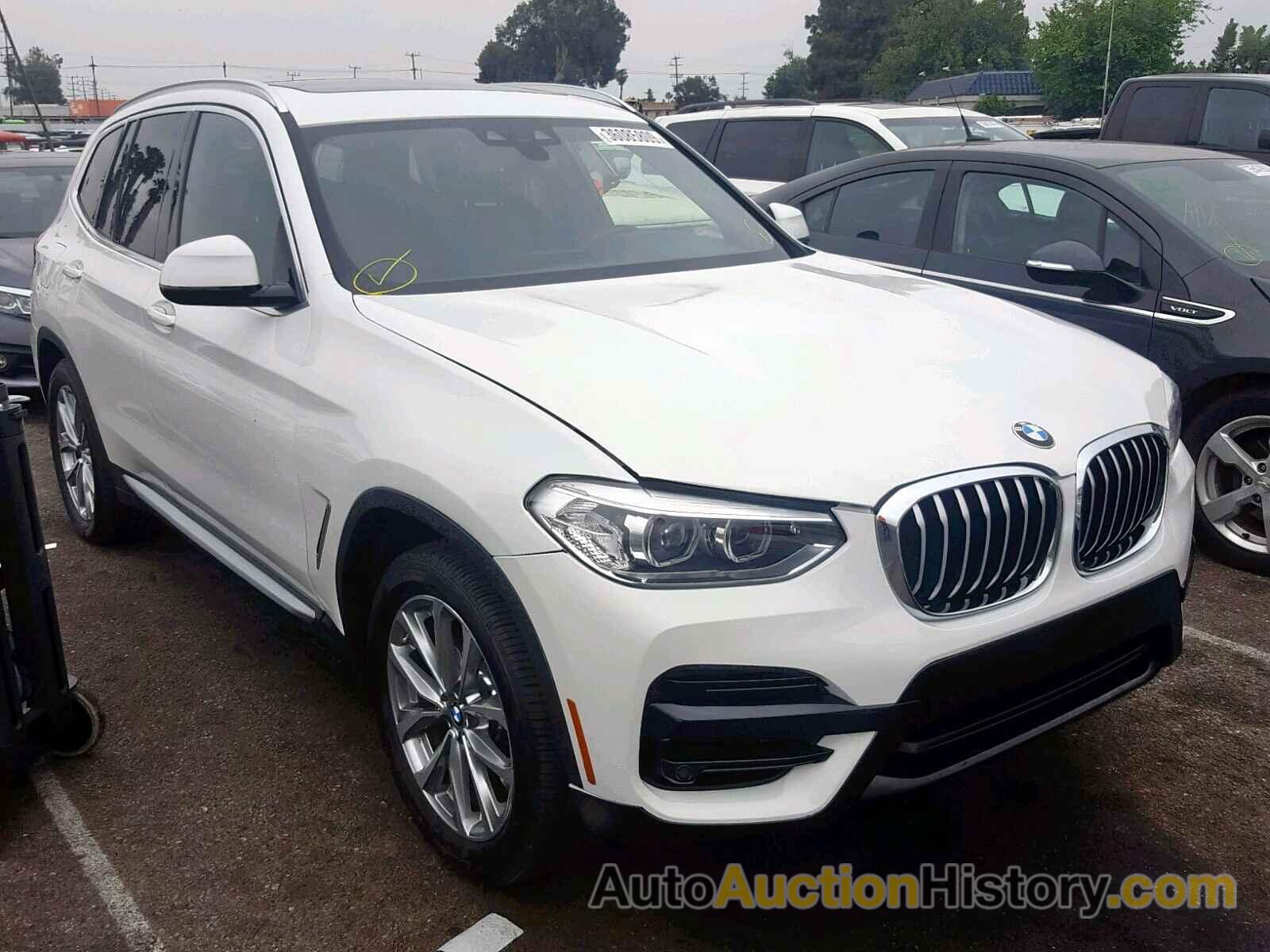 2019 BMW X3 SDRIVE30I, 5UXTR7C51KLE94715