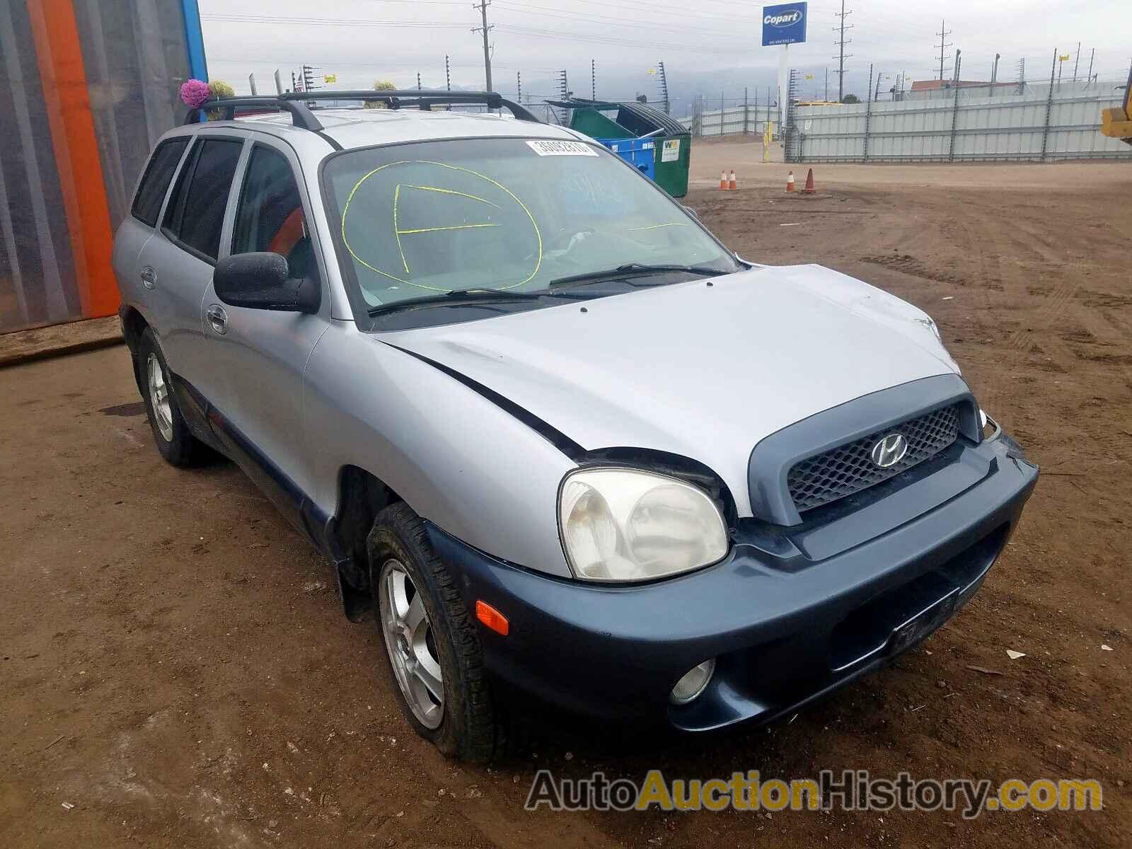 2001 HYUNDAI SANTA FE GLS, KM8SC83D21U089959