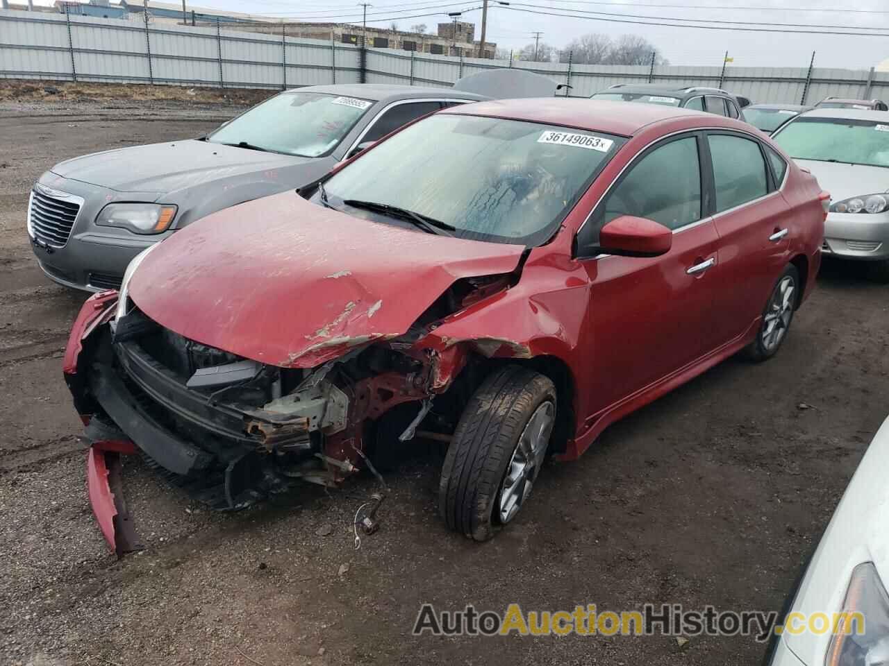 2013 NISSAN SENTRA S, 3N1AB7AP0DL693411