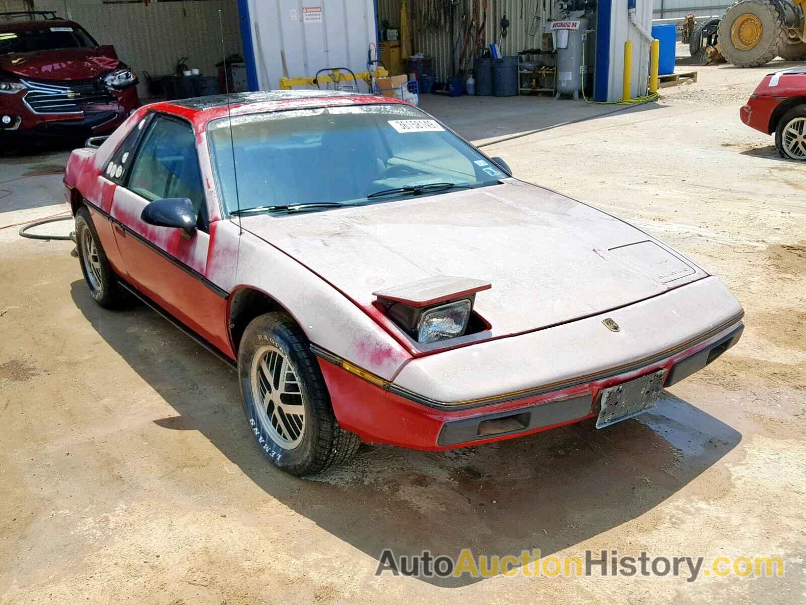 1984 PONTIAC FIERO SE, 1G2AF37R4EP323883