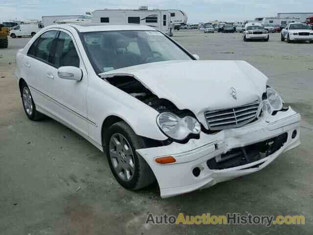 2006 MERCEDES-BENZ C280, WDBRF54H36A838494