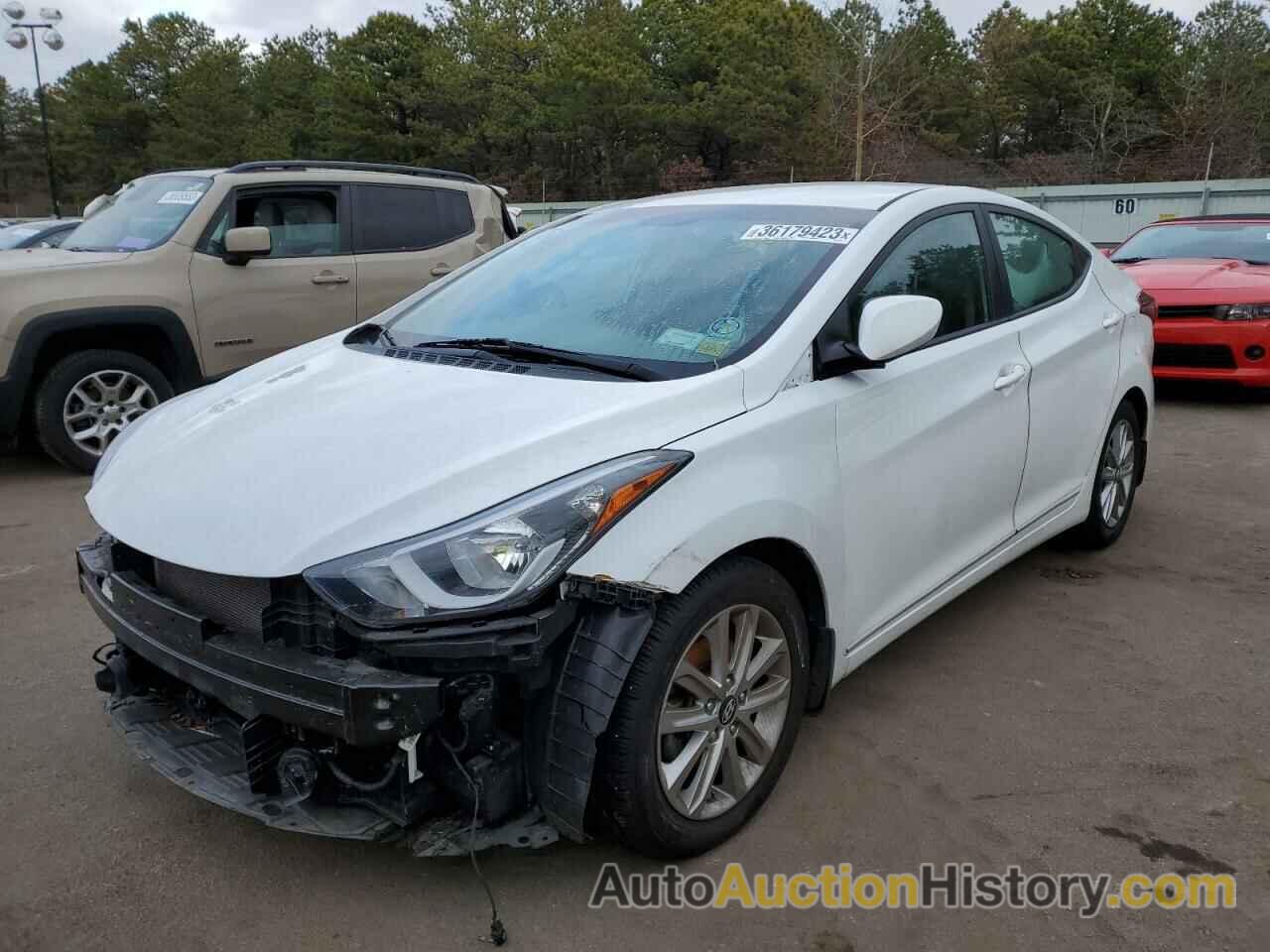 2015 HYUNDAI ELANTRA SE, 5NPDH4AE6FH608225