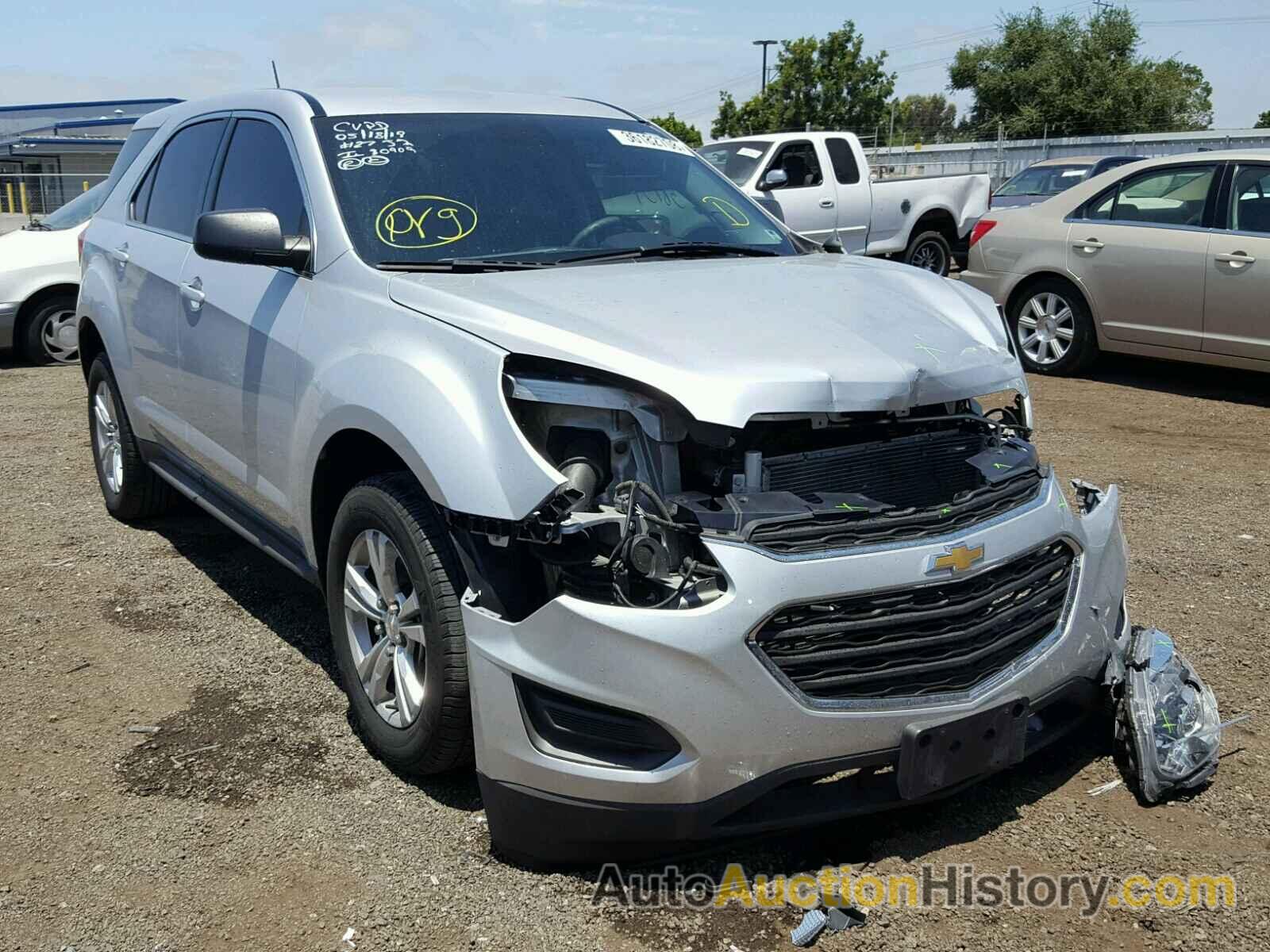 2016 CHEVROLET EQUINOX LS, 2GNALBEK5G6114800