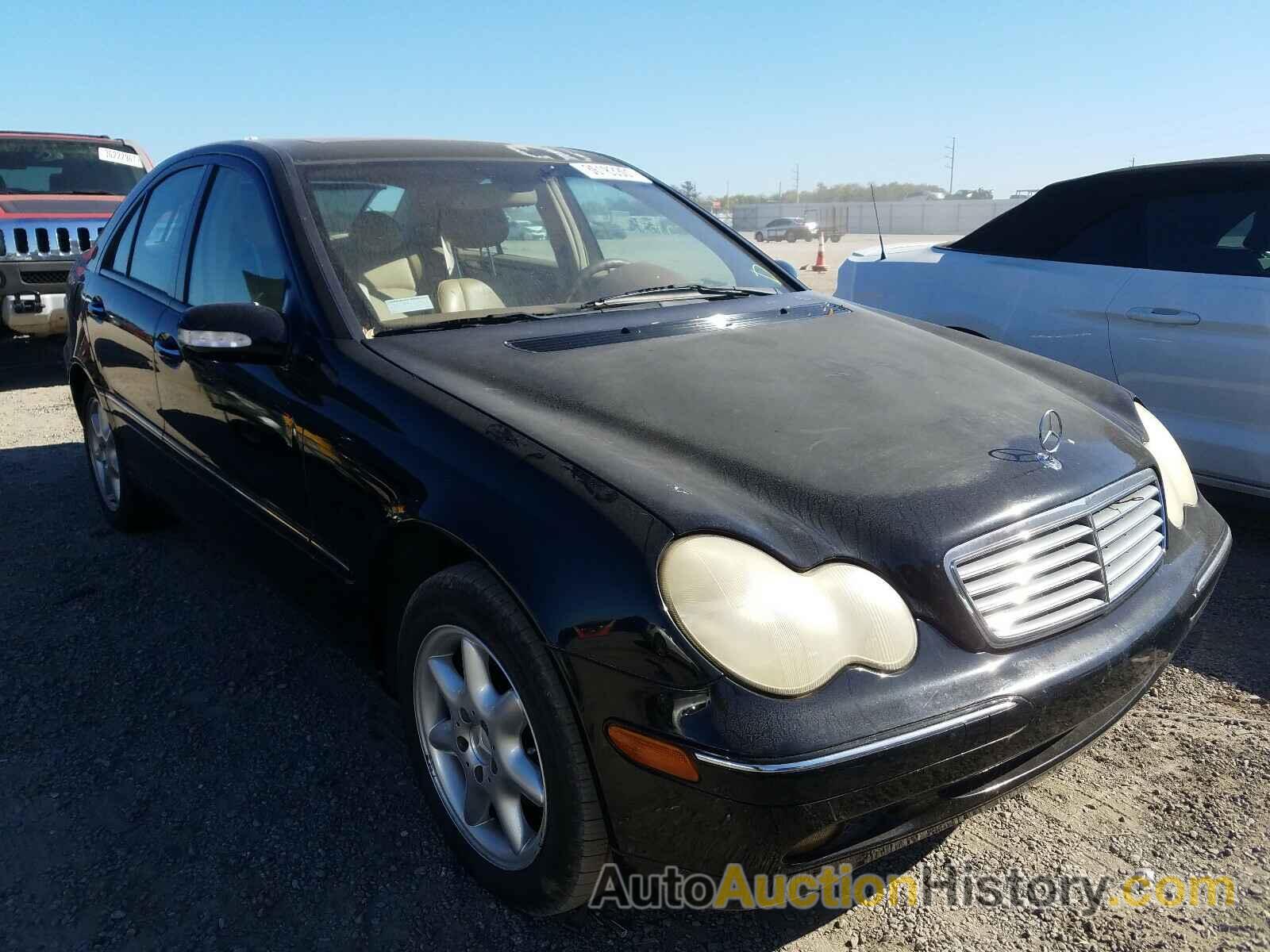 2001 MERCEDES-BENZ C CLASS 240, WDBRF61J51F053046