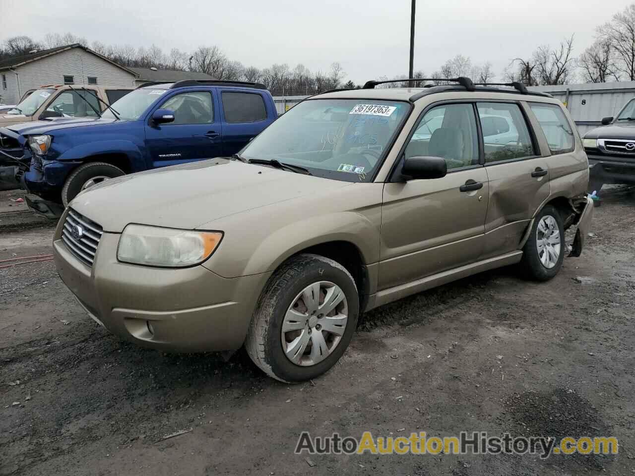 2008 SUBARU FORESTER 2.5X, JF1SG63688H720687