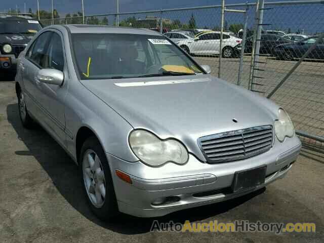 2002 MERCEDES-BENZ C240, WDBRF61J02E004621