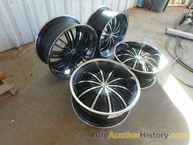 RIMS 22IN BLACK, 