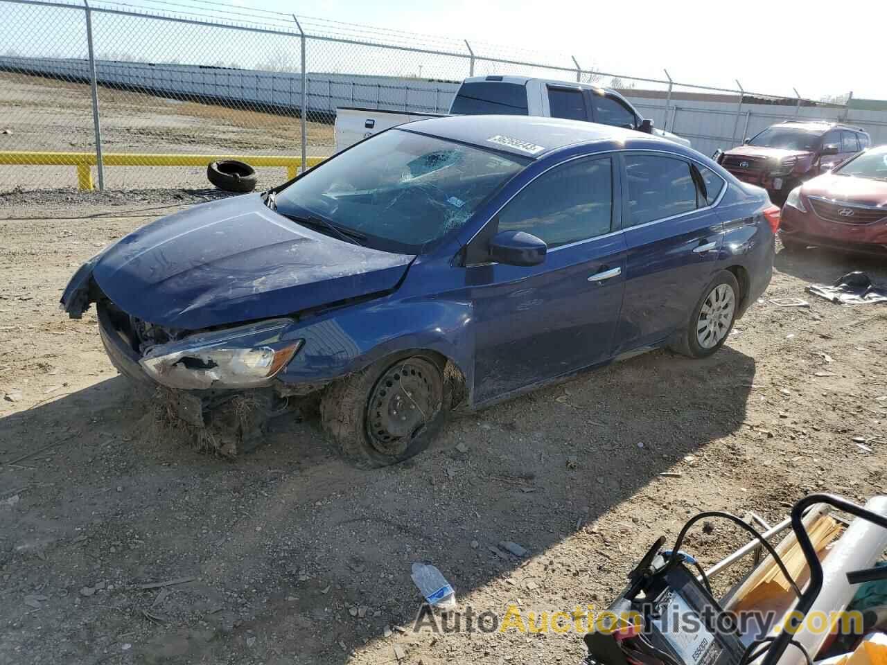 2017 NISSAN SENTRA S, 3N1AB7AP5HY288721