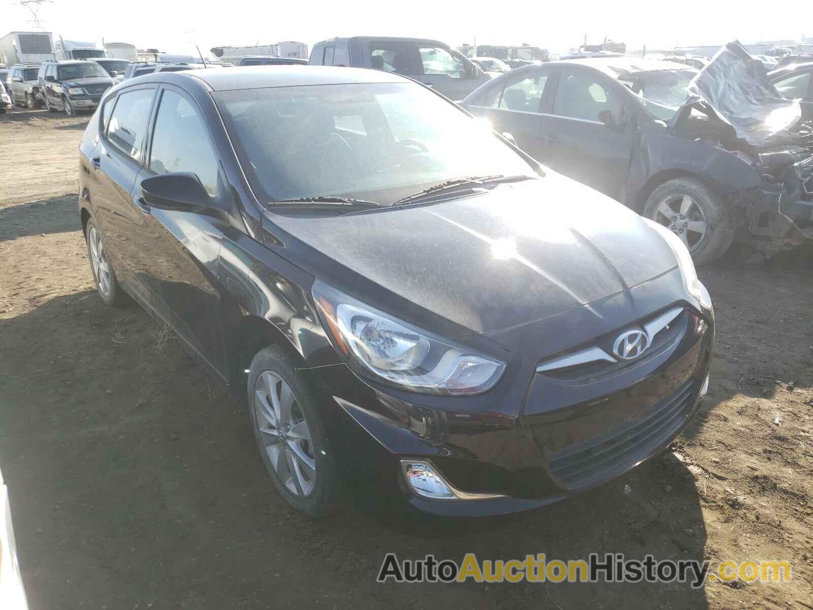 2012 HYUNDAI ACCENT GLS, KMHCU5AE5CU039670