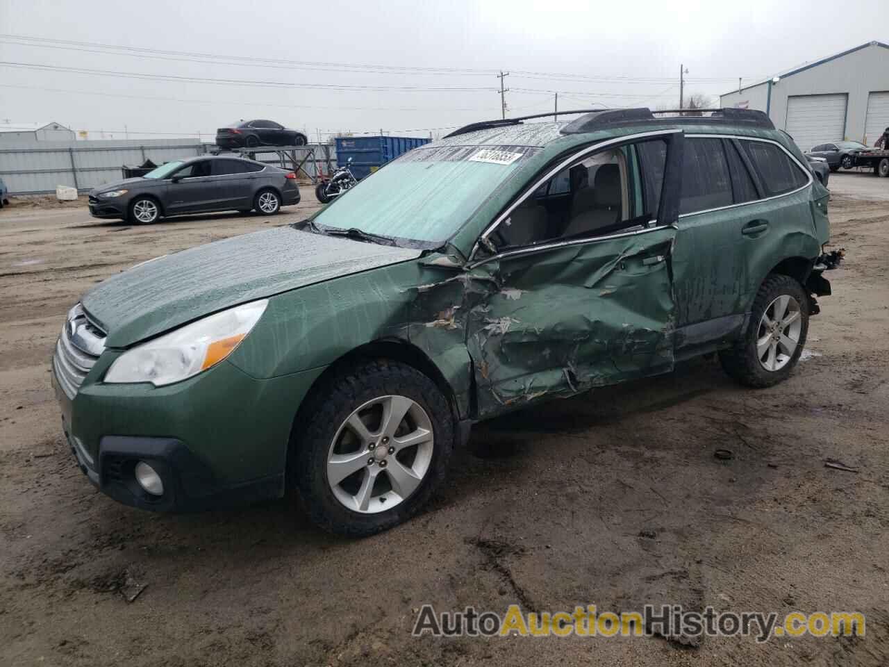 2014 SUBARU OUTBACK 2.5I, 4S4BRBACXE3286413