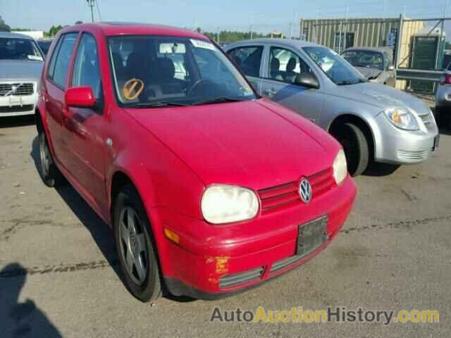 2001 VOLKSWAGEN GOLF GLS, 9BWGT61J214071295