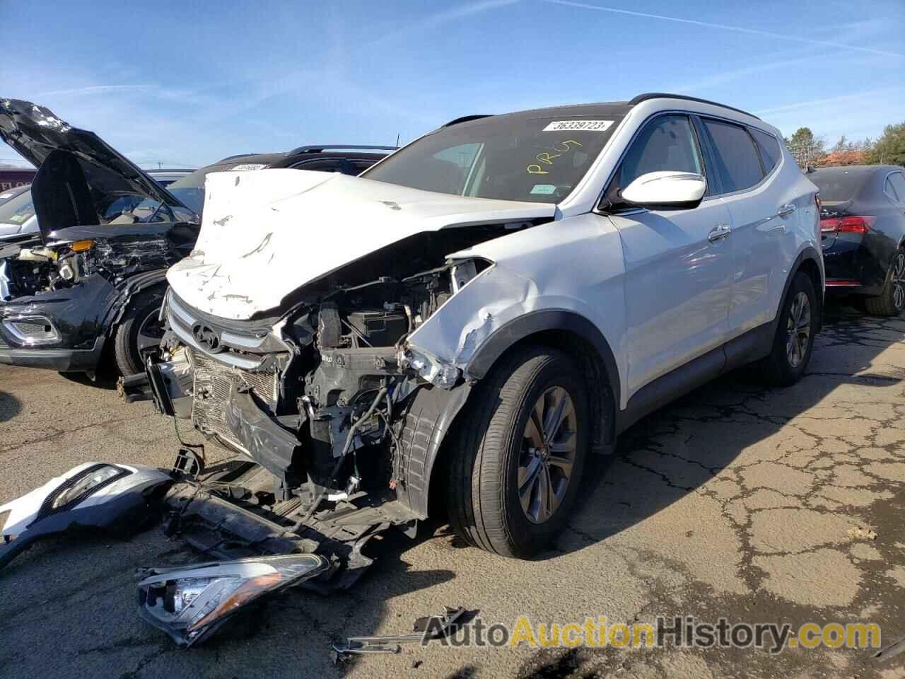 2016 HYUNDAI SANTA FE, 5XYZUDLB2GG309392