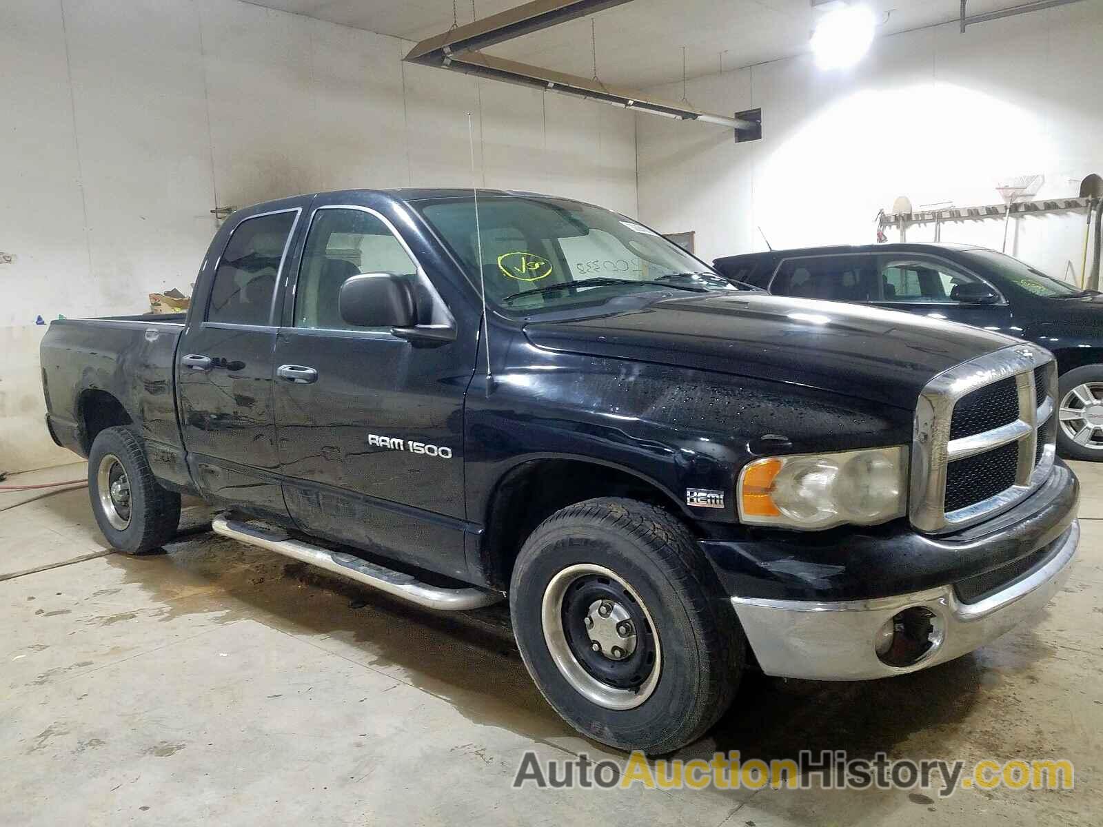 2004 DODGE RAM 1500 S ST, 1D7HA18D74S566041