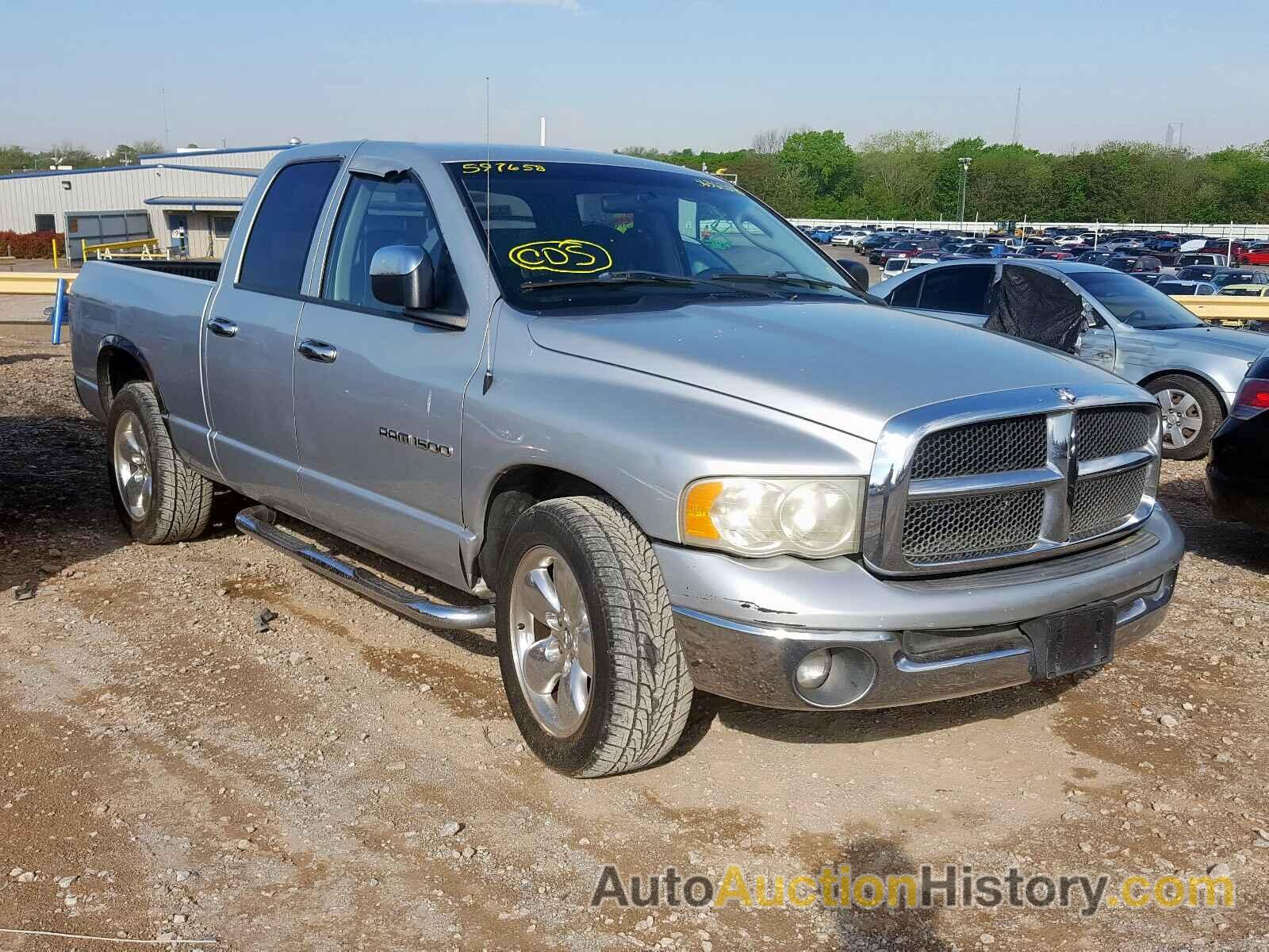 2003 DODGE RAM 1500 S ST, 1D7HA18N93J597658