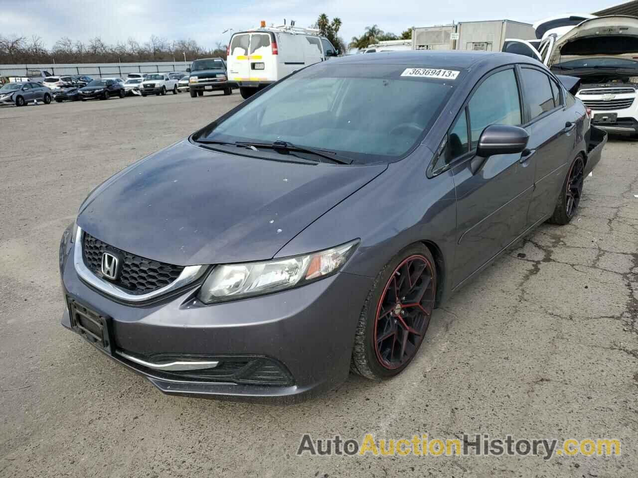 2014 HONDA CIVIC LX, 19XFB2E56EE071027