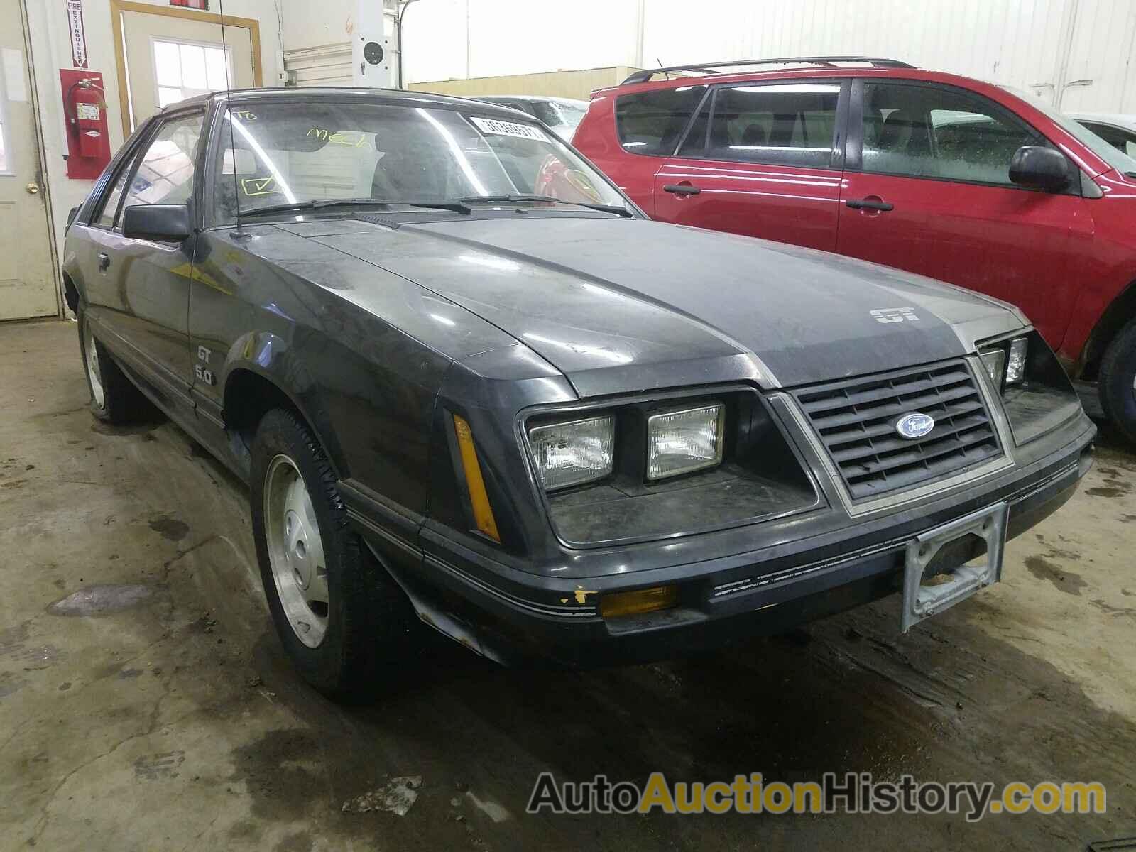 1984 FORD MUSTANG L, 1FABP28M9EF123295