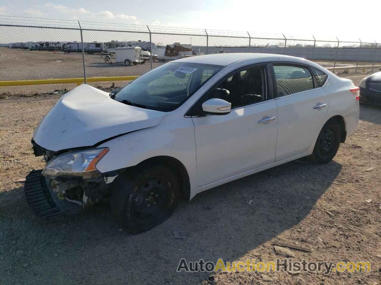 2013 NISSAN SENTRA S, 3N1AB7AP3DL666557