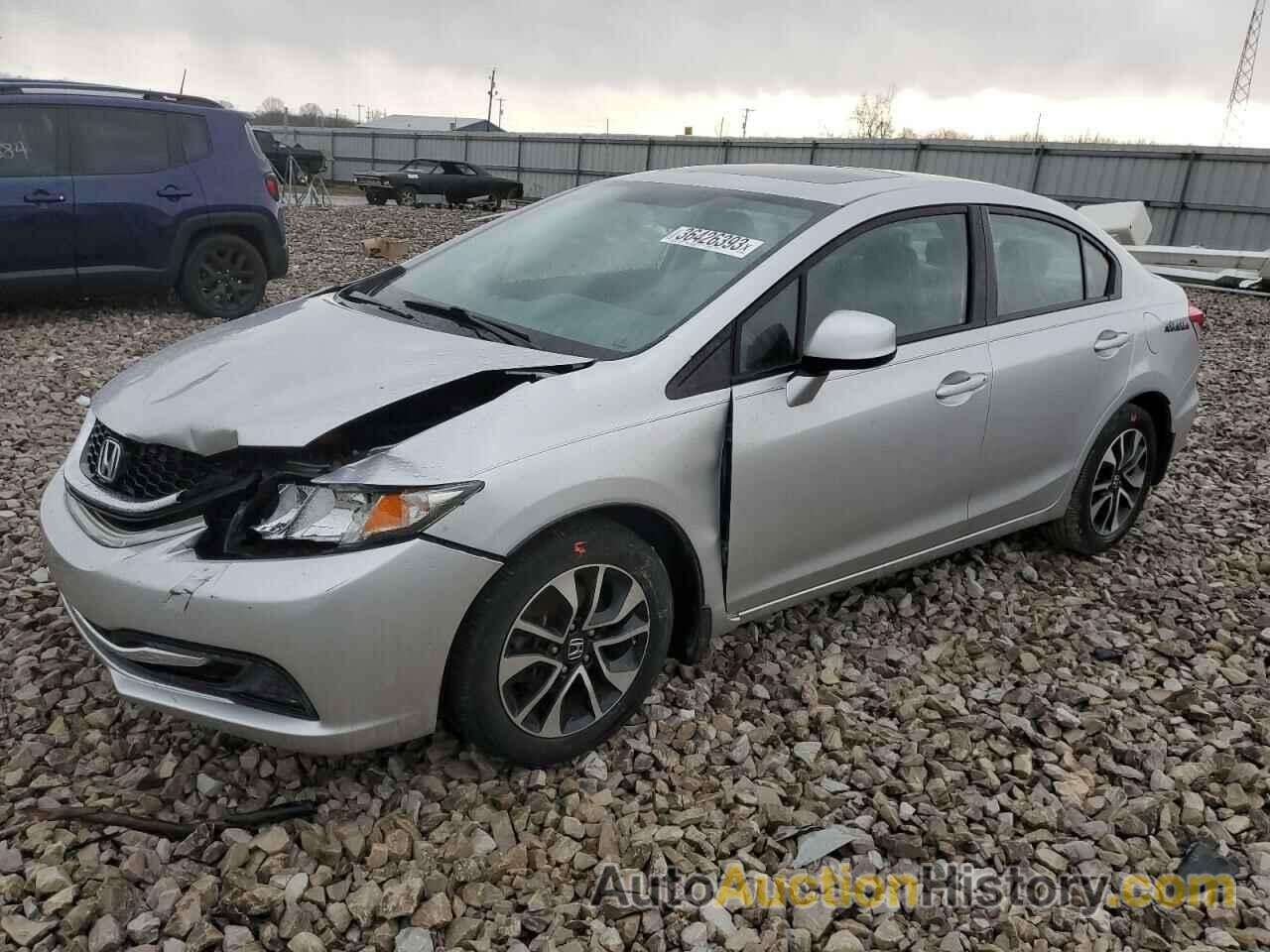 2013 HONDA CIVIC EX, 19XFB2F89DE048705