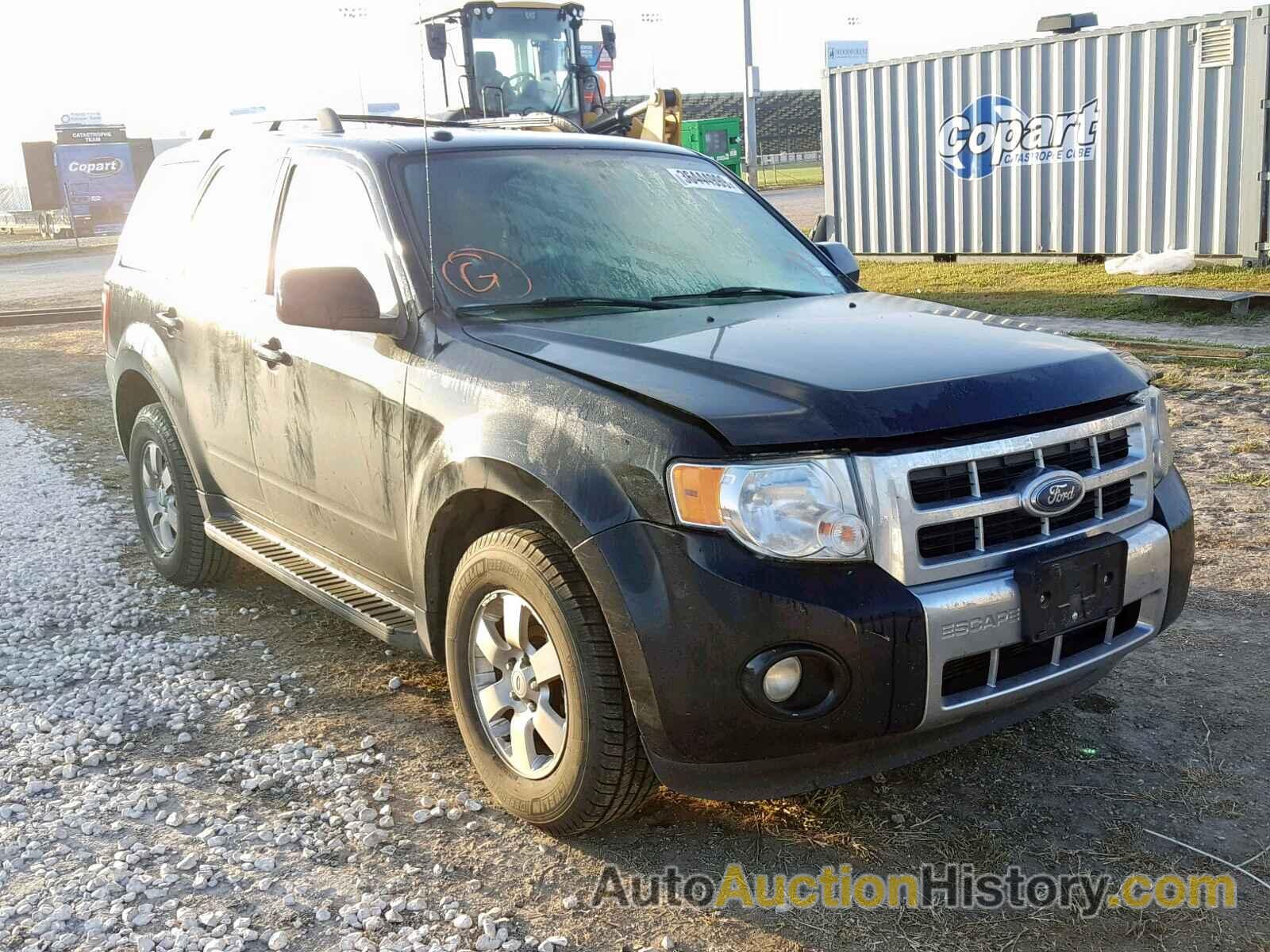 2009 FORD ESCAPE LIMITED, 1FMCU04G89KD13528
