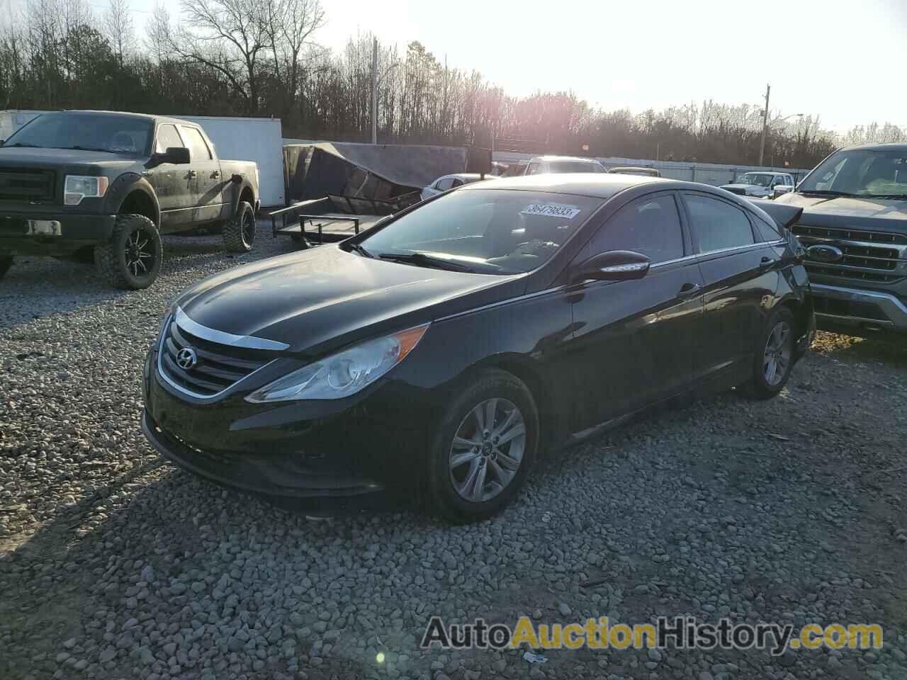 2014 HYUNDAI SONATA GLS, 5NPEB4AC0EH849801