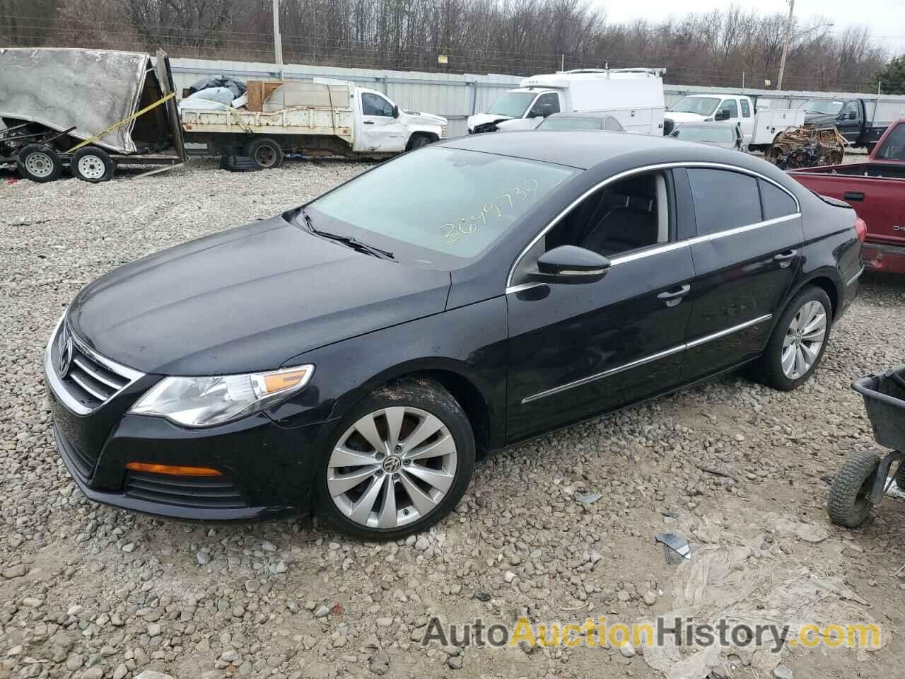 2012 VOLKSWAGEN CC SPORT, WVWMN7AN6CE509717