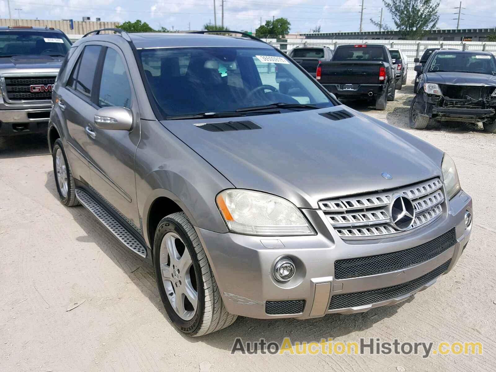 2007 MERCEDES-BENZ ML 500, 4JGBB75E77A155192