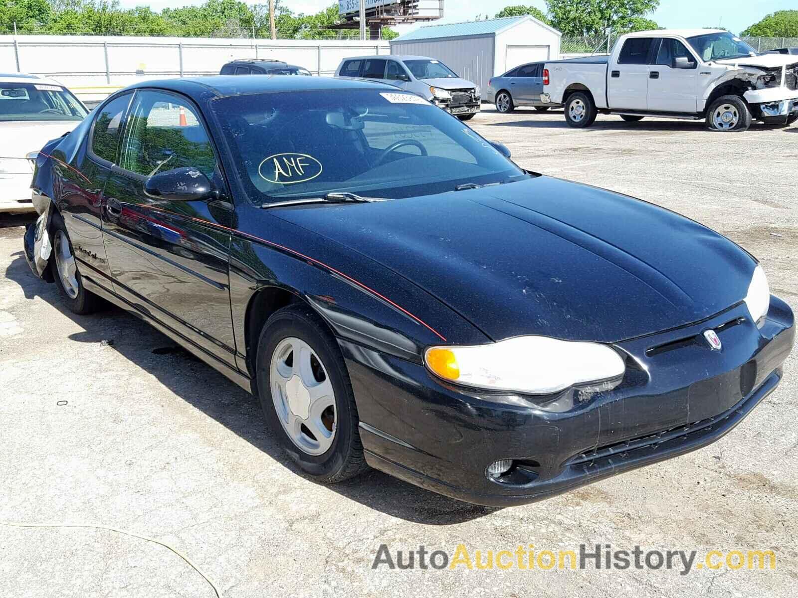 2001 CHEVROLET MONTE CARLO SS, 2G1WX15K419243851