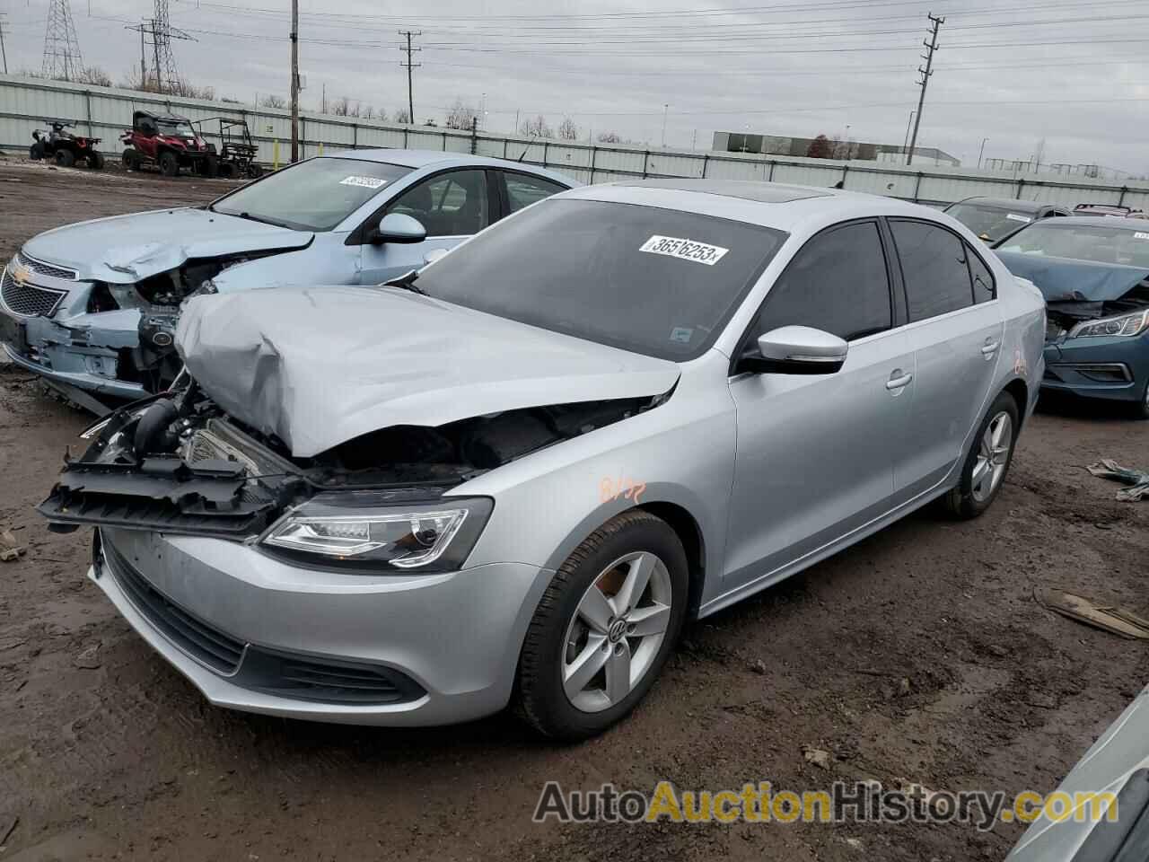 2014 VOLKSWAGEN JETTA TDI, 3VW3L7AJ6EM320509