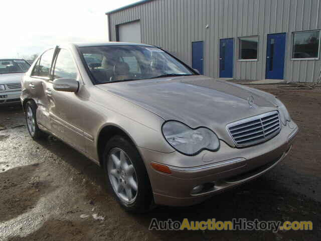 2002 MERCEDES-BENZ C240, WDBRF61J22F267395