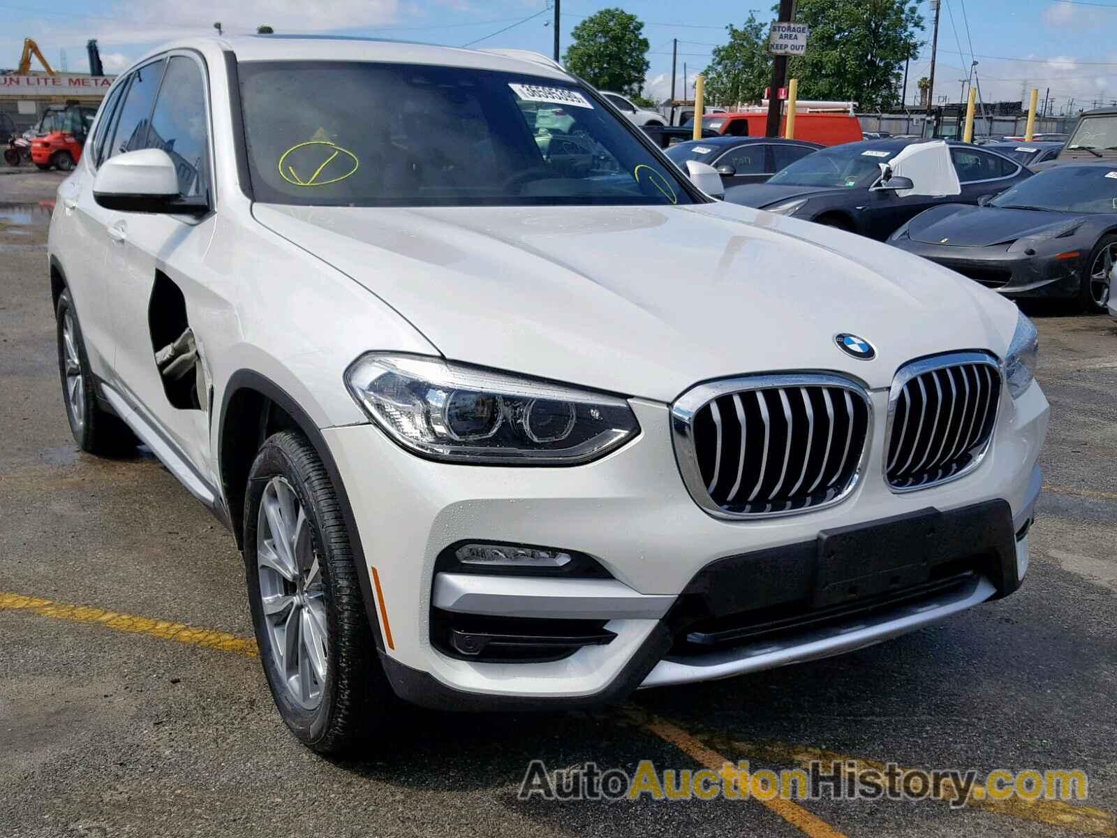 2019 BMW X3 SDRIVE30I, 5UXTR7C57KLF28012