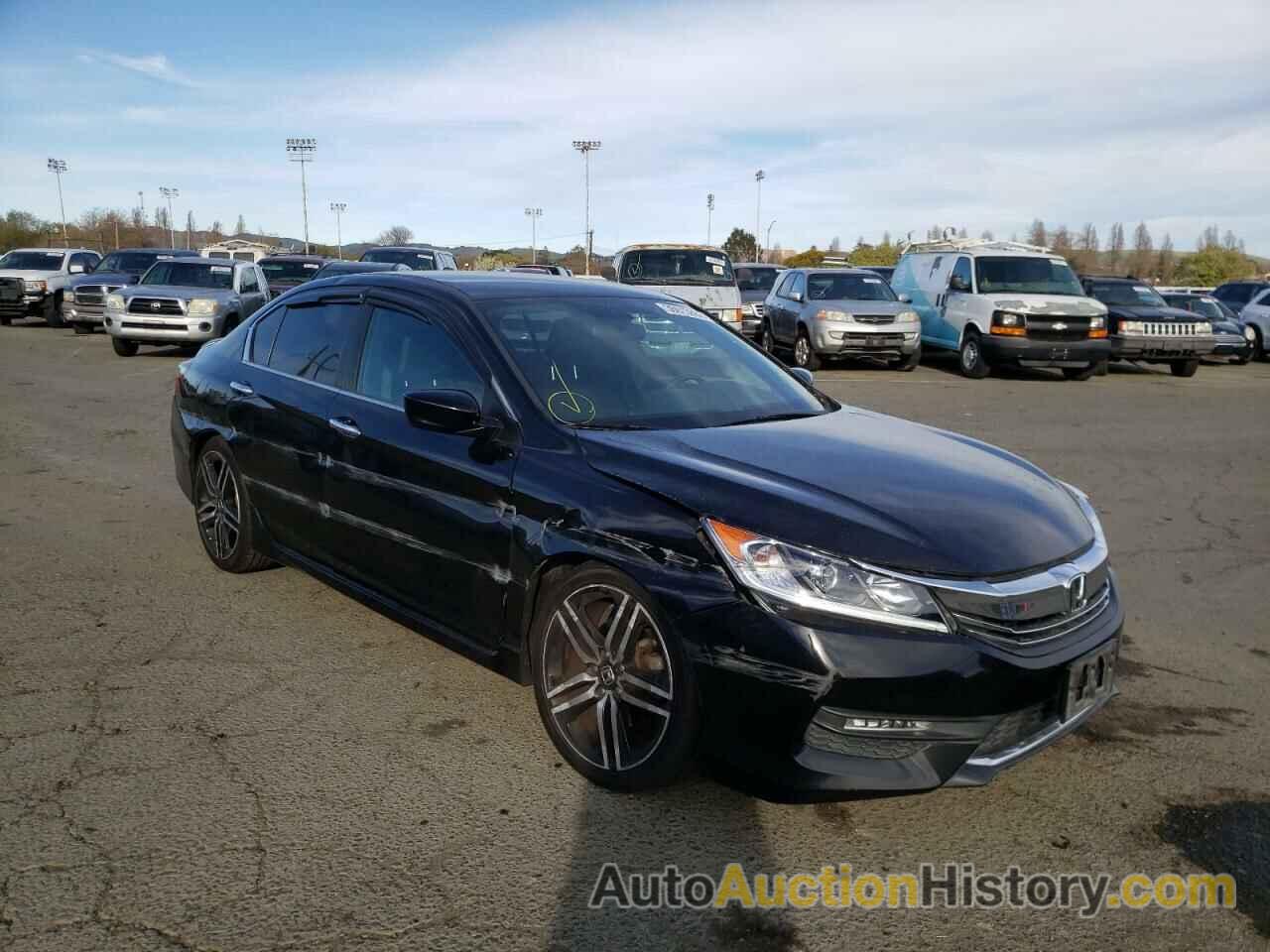 2016 HONDA ACCORD SPORT, 1HGCR2F51GA058836