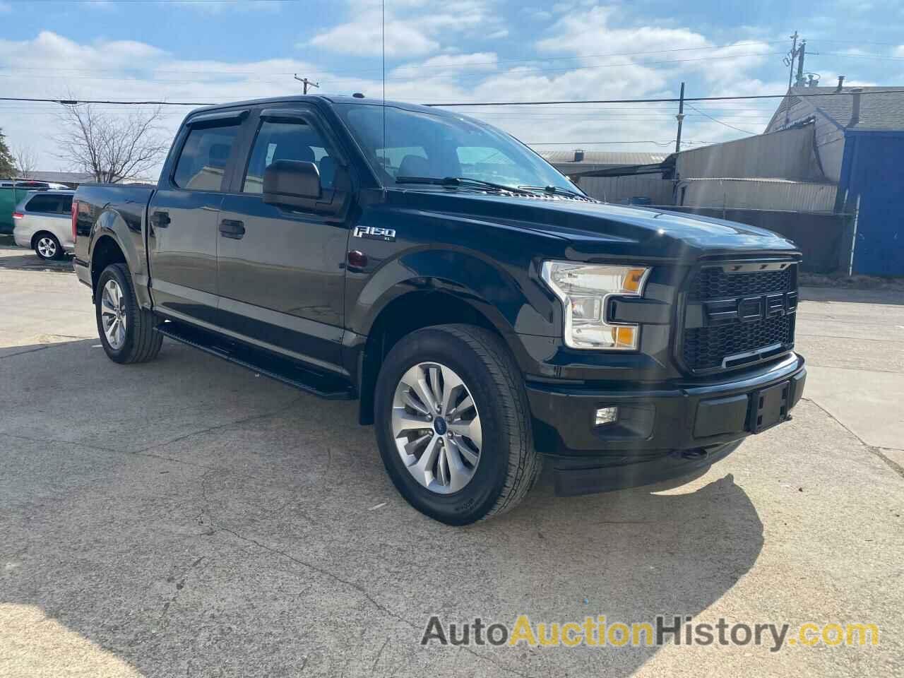 2017 FORD F150 SUPERCREW, 1FTEW1EFXHFC28720