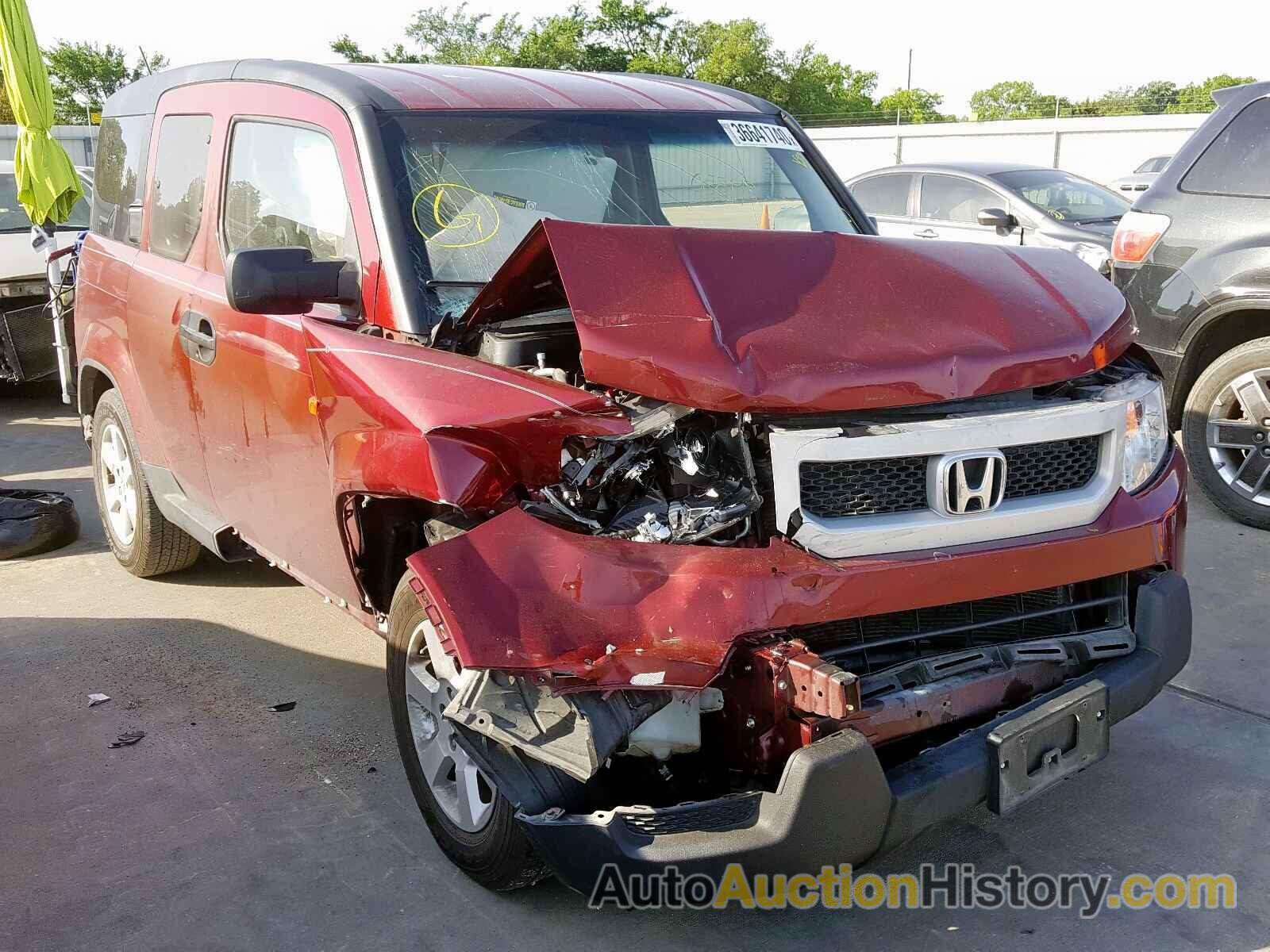 2009 HONDA ELEMENT EX, 5J6YH18749L003931