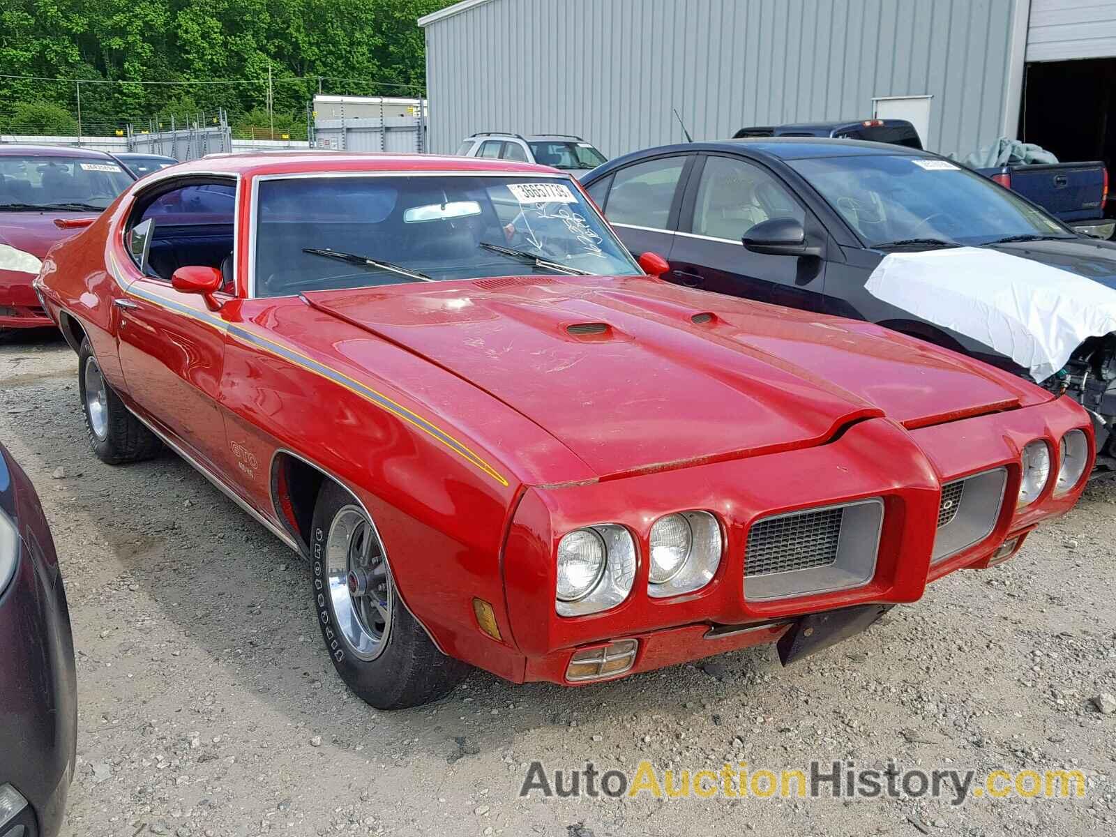 1970 PONTIAC GTO, 242370B115084