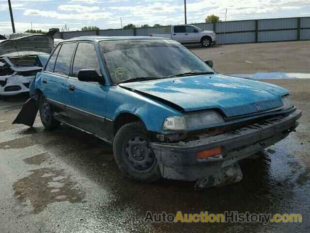 1989 HONDA CIVIC DX, 1HGED3542KA094968