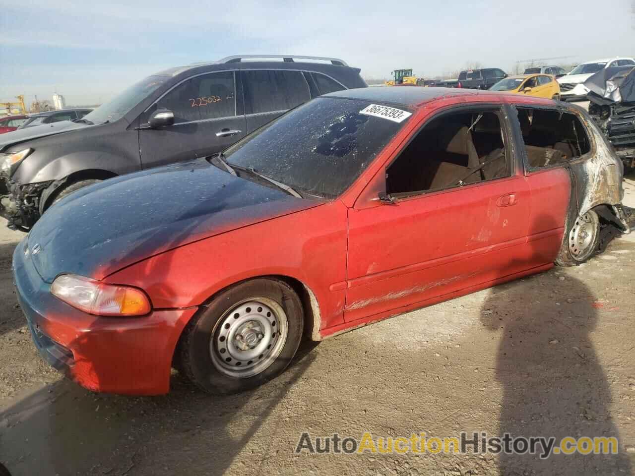 1995 HONDA CIVIC DX, 2HGEH2465SH504813