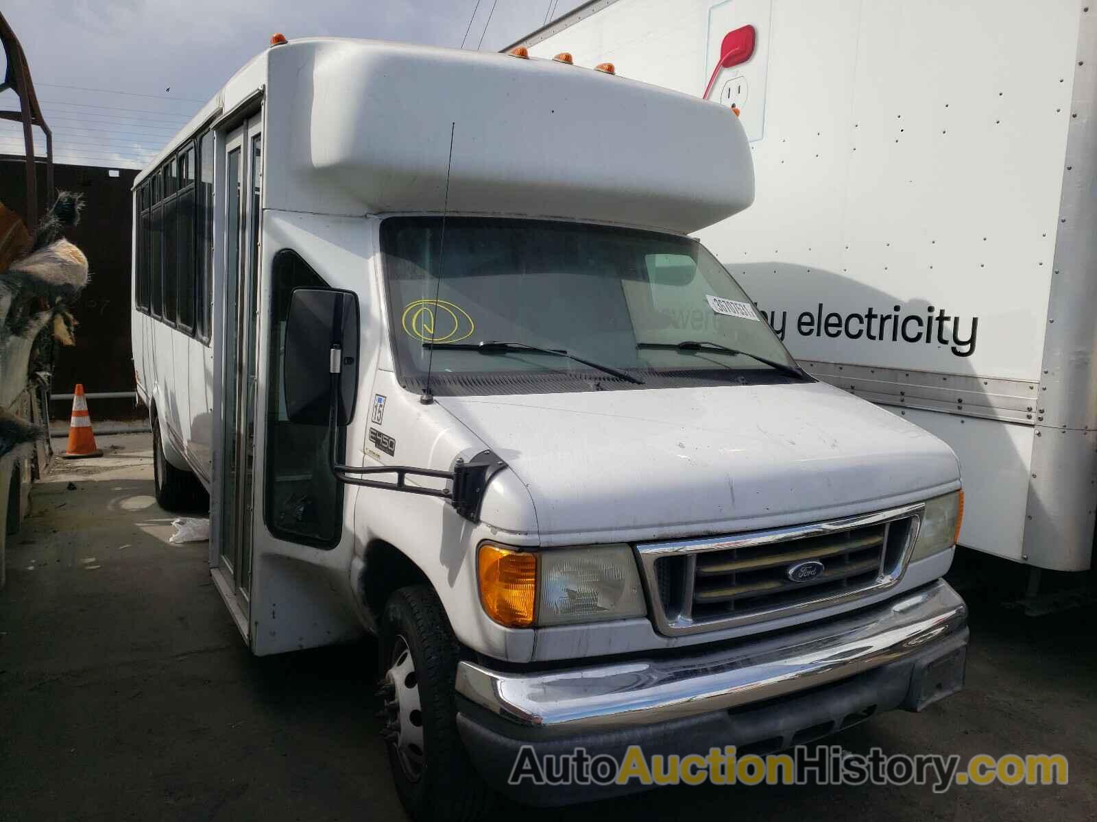 2004 FORD E450 E450 SUPER DUTY CUTAWAY VAN, 1FDXE45P05HA09847