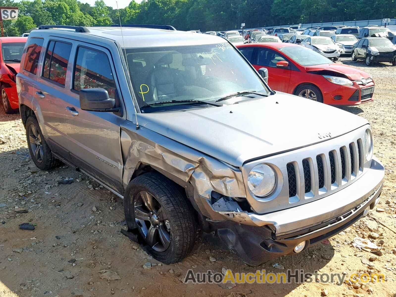 2015 JEEP PATRIOT LATITUDE, 1C4NJPFA6FD250646