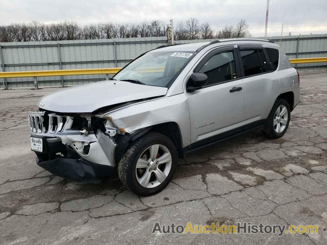 2014 JEEP COMPASS SPORT, 1C4NJCBAXED586832