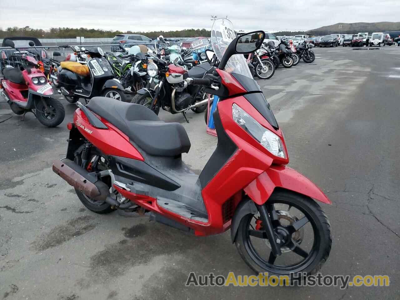2013 SYM SCOOTER 300I, RFGBS1UD1DSLH0737