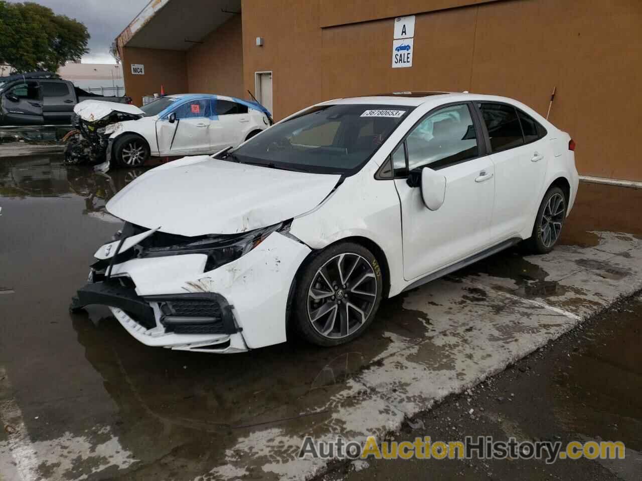 2020 TOYOTA COROLLA SE, 5YFP4RCE9LP035046