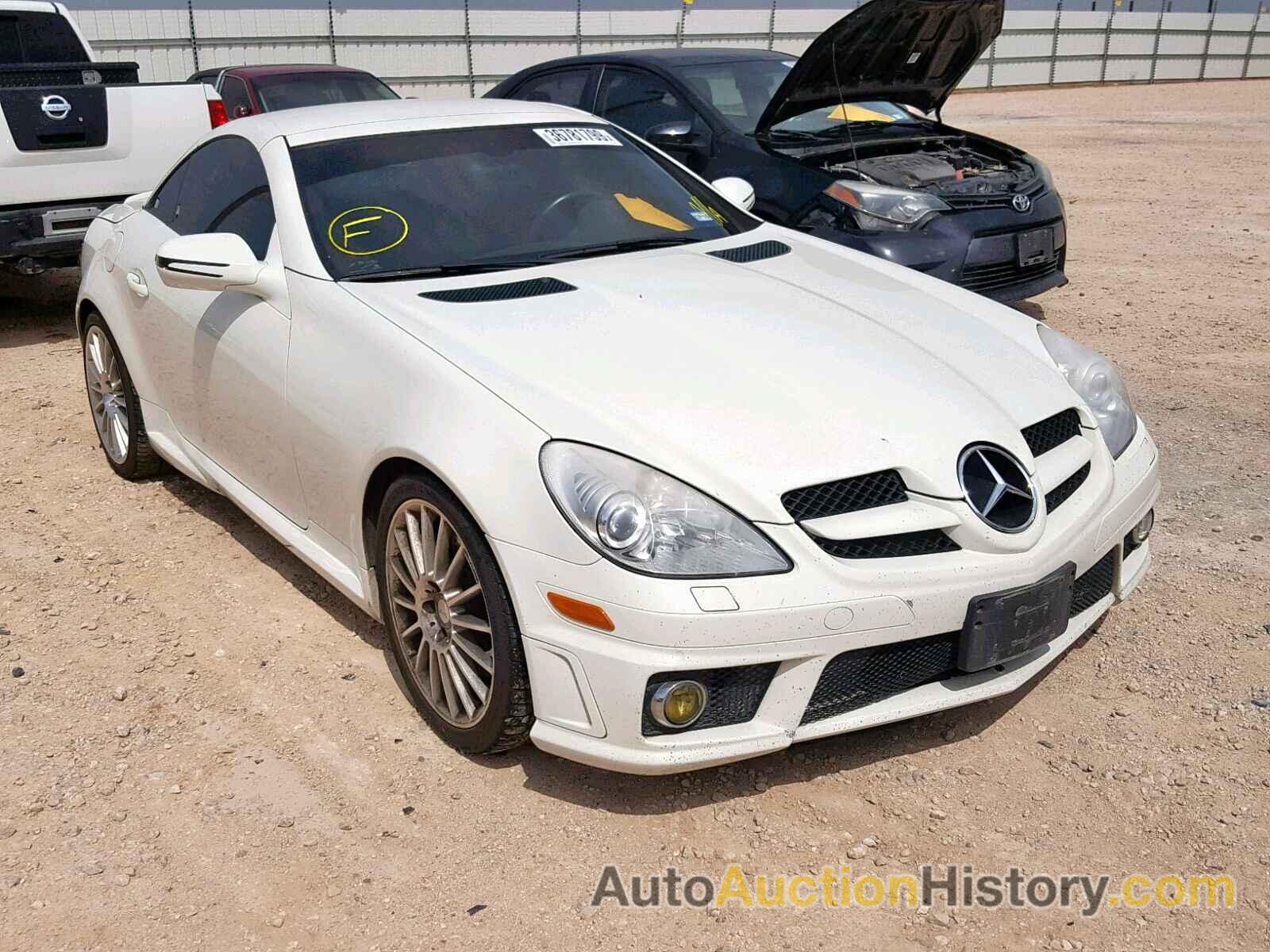 2010 MERCEDES-BENZ SLK 350, WDBWK5JA0AF226027